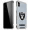 NFL Las Vegas Raiders - Alternate Distressed iPhone XS Max Clear Case